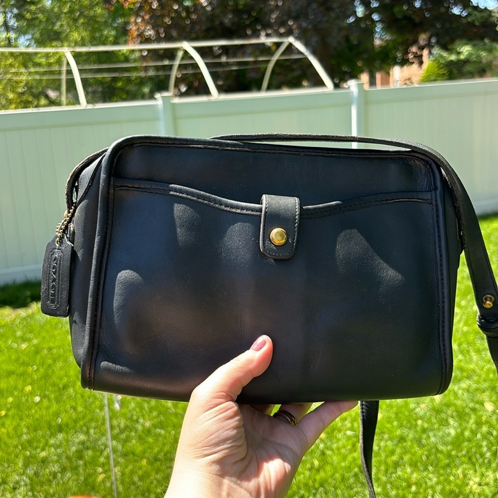 Coach | Vintage Carriage Fulton #9898 in black